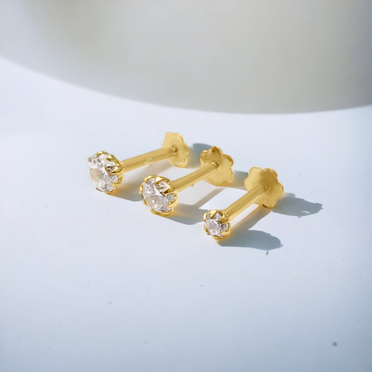 9ct Nose Studs